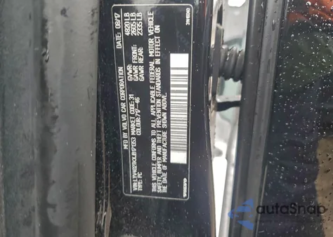 2018 Volvo S60 Inscription из США, поврежденный, VIN LYV402TKXJB171353